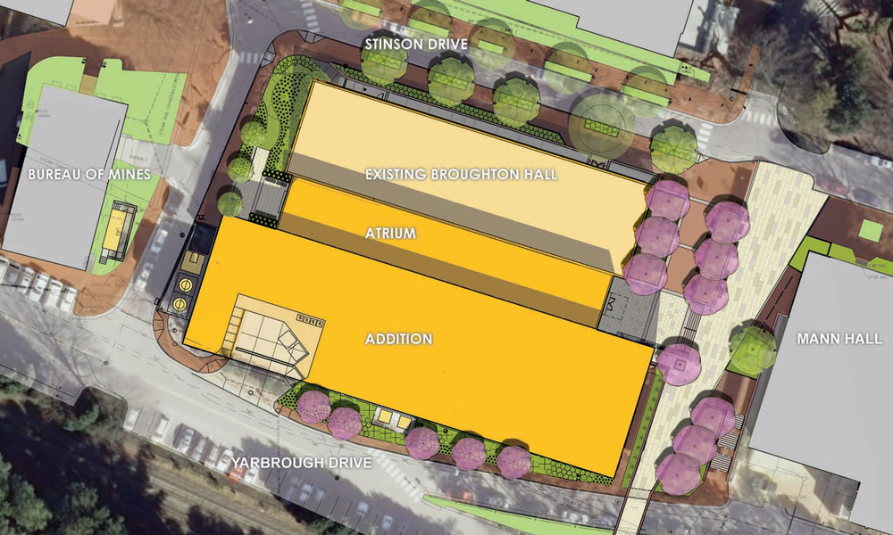 NC State University Broughton Hall Chemistry Building O'Brien Atkins