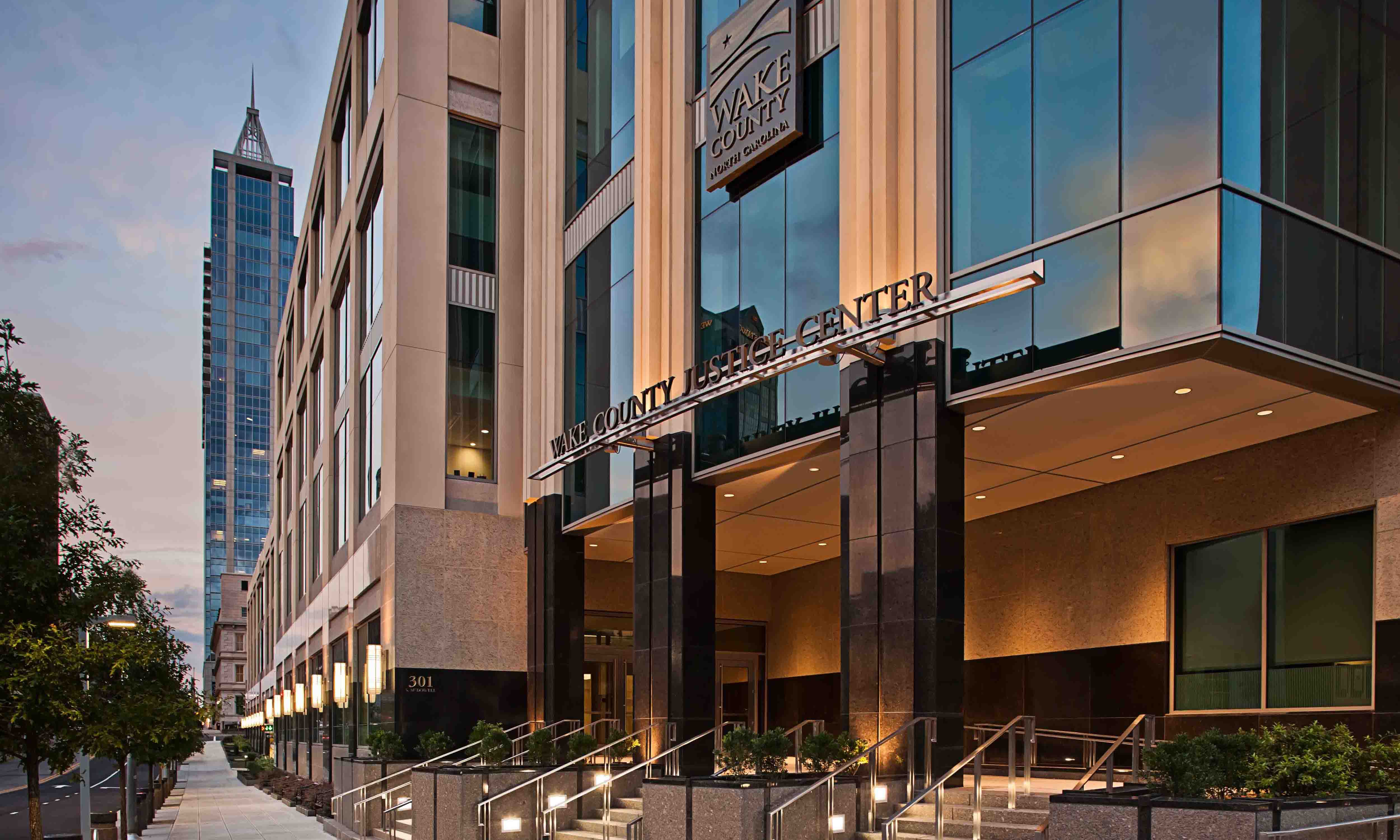 Wake County Justice Center O Brien Atkins Associates PA